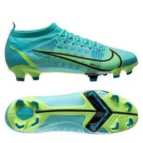 Бутсы Nike Mercurial Vapor 14 Pro FG Dynamic Turquoise/Lime Glow #grai.com.ua