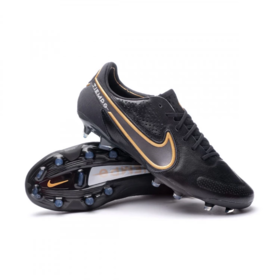 Бутсы Nike Tiempo Legend 9 Elite FG Black/Black/Anthracite/Metallic Gold #grai.com.ua