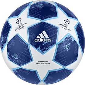 Футбольный мяч Adidas Finale 18 UCL Top Training Blue/White #grai.com.ua