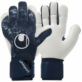 Воротарські рукавички Uhlsport Earth Edition AbsolutGrip HN Navy/White Воротарські рукавички Uhlsport Earth Edition AbsolutGrip HN Navy/White