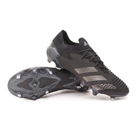 Бутсы adidas Predator 20.1 Low FG Core Black/Silver Metallic #grai.com.ua
