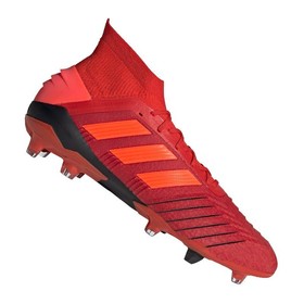 Бутсы adidas Predator 19.1 FG Red/Black #grai.com.ua