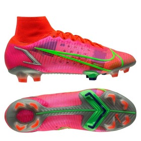 Бутсы Nike Mercurial Superfly 8 Elite FG Bright Crimson/Metallic Silver #grai.com.ua
