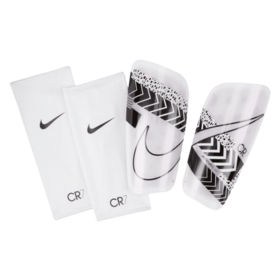 Футбольные щитки Nike Mercurial Lite CR7 White/Black #grai.com.ua