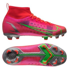 Детские бутсы Nike Mercurial Superfly 8 Pro FG Bright Crimson/Metallic Silver #grai.com.ua