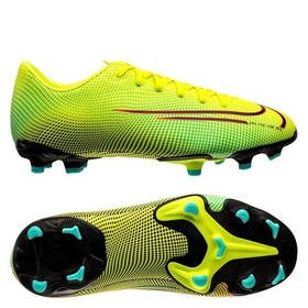 Детские бутсы Nike Mercurial Vapor 13 Academy MG MDS 002 Lemon Venom/Black/Aurora Green #grai.com.ua