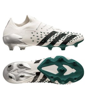 Бутсы Adidas Predator Freak.1 Low EQT FG Crystal White/Core Black/Sub Green #grai.com.ua