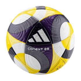 Футбольний м'яч Adidas Conext 25 Pro White/Yellow/Purple/Black