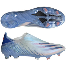 Бутсы Adidas X Ghosted+ FG Sky Tint/Royal Blue/Signal Coral #grai.com.ua