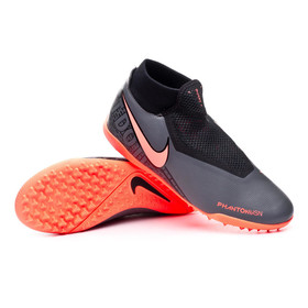 Сороконожки Nike Phantom Vision Academy DF TF Dark Grey/Mango/Black #grai.com.ua
