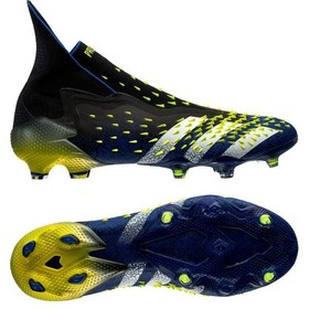 Бутсы Adidas Predator Freak+ FG/AG Core Black/Footwear White/Solar Yellow #grai.com.ua