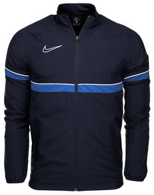 Джемпер Nike Academy 21 Woven Obsidian/White/Royal Blue #grai.com.ua