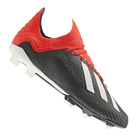 Детские бутсы adidas X 18.1 FG/AG Black/White/Red #grai.com.ua