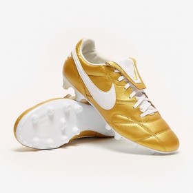 Бутсы Nike Premier II FG Bright Golden Metallic/White #grai.com.ua