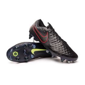 Бутсы Nike Tiempo Legend VIII Elite SG-PRO AC Black/Dark Smoke Grey/Red #grai.com.ua