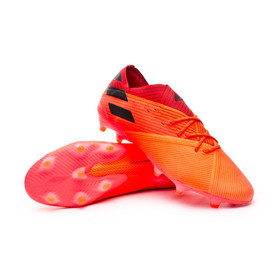 Бутсы adidas Nemeziz 19.1 FG Signal Coral/Black/Glore Red #grai.com.ua