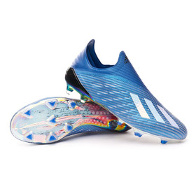 Бутсы adidas X 19+ FG/AG Blue/White/Black #grai.com.ua