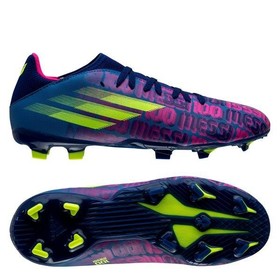 Детские бутсы adidas X Speedflow Messi.3 FG Victory Blue/Shock Pink/Solar Yellow #grai.com.ua