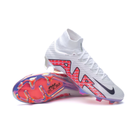 Бутсы Nike Zoom Mercurial Superfly 9 Elite FG White/Coconut Milk/Bright Crimson/Off-Noir #grai.com.ua