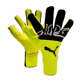 Вратарские перчатки PUMA Future Z Grip 1 Hybrid Yellow Alert/PUMA Black/PUMA White #grai.com.ua