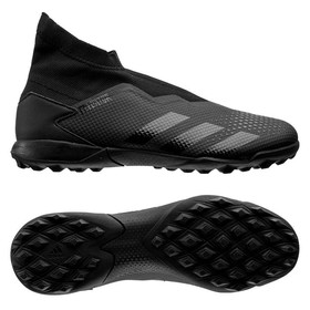 Сороконожки adidas Predator 20.3 Laceless TF Core Black/Solid Grey #grai.com.ua