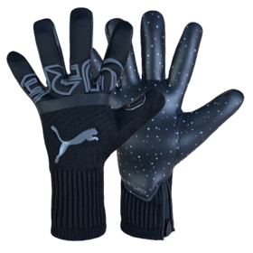 Вратарские перчатки PUMA Future Z Grip 1 Hybrid Black/Asphalt #grai.com.ua