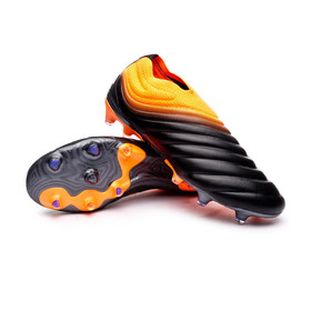 Бутсы Adidas Copa 20+ FG/AG Black/Signal Orange #grai.com.ua