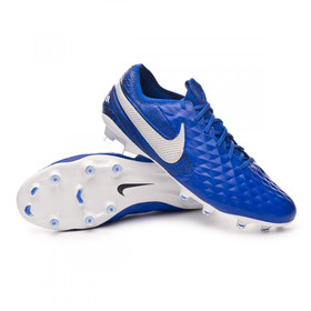 Бутсы Nike Tiempo Legend VIII Elite FG White/Blue #grai.com.ua
