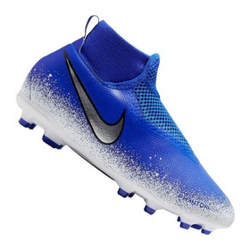 Детские бутсы Nike Phantom Vision Academy DF MG Blue/White #grai.com.ua