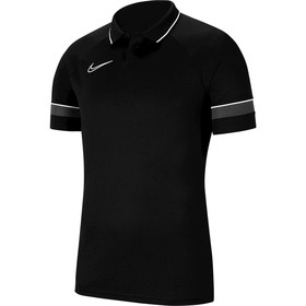 Футболка Nike Academy 21 Polo Black/White/Anthracite #grai.com.ua