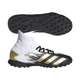 Детские сороконожки adidas Predator 20.3 TF White/Gold Metallic/Core Black #grai.com.ua