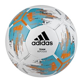 Футбольный мяч Adidas TEAM Replique White/Orange/Blue #grai.com.ua