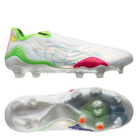 Бутсы Adidas Copa Sense+ FG/AG White/Solar Yellow/Shock Pink LIMITED EDITION #grai.com.ua