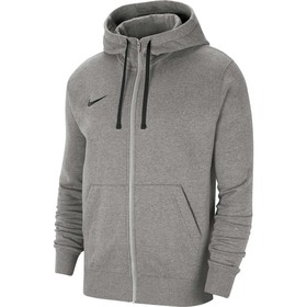 Детская толстовка Nike Team Club 20 Fleece Dark Grey Heather/Black #grai.com.ua
