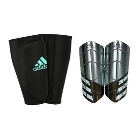 Футбольные щитки adidas X Pro Raw Green/Clear Mint #grai.com.ua
