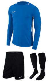 Вратарская форма Nike Dry Park III Blue/Black #grai.com.ua