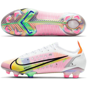 Бутсы Nike Mercurial Vapor 14 Elite FG White/Metallic Silver #grai.com.ua