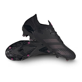 Бутсы adidas Predator 20.1 Low FG Core Black/Shock Pink #grai.com.ua