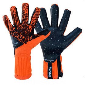 Вратарские перчатки Puma FUTURE Grip 5.1 Hybrid Shocking Orange/Puma Black #grai.com.ua