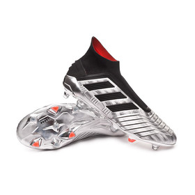 Бутсы adidas Predator 19+ FG Silver/Black/Red #grai.com.ua
