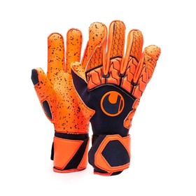 Вратарские перчатки Uhlsport Next Level Supergrip Navy/Fluo Red #grai.com.ua