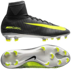 Детские бутсы Nike Mercurial Superfly V CR7 FG Green/Neon For #grai.com.ua