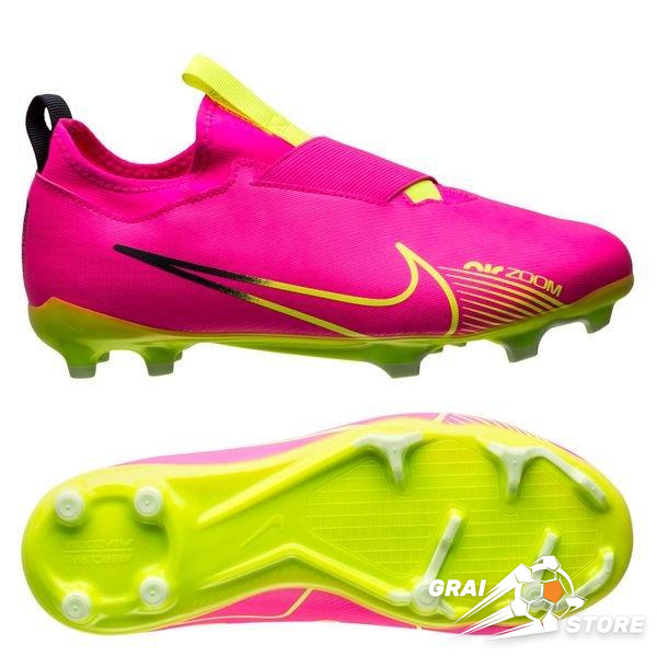 Buy Nike Zoom Vapor 15 Academy FG/MG-Pink  BLAST/VOLT-GRIDIRON-DJ5631-605-9UK at