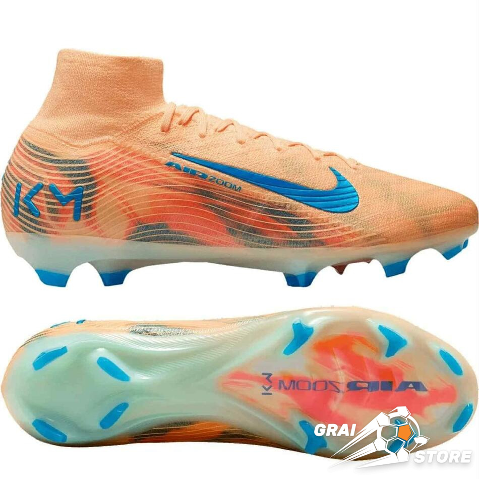 Бутси Nike Mercurial Superfly Elite 10 FG KM Melon Tint/Neo Turquoise/Igloo