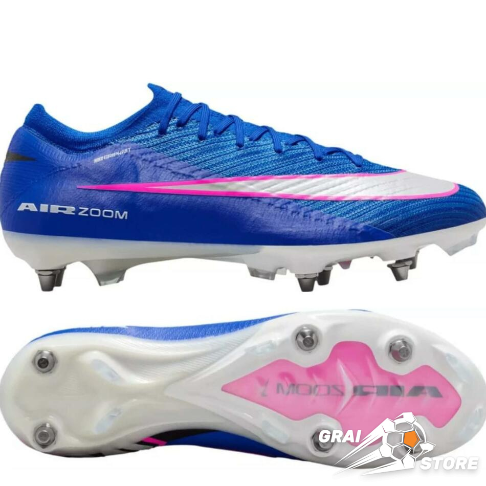 Бутси Nike Mercurial Vapor 16 Elite SG PROMO Racer Blue/White/Pink