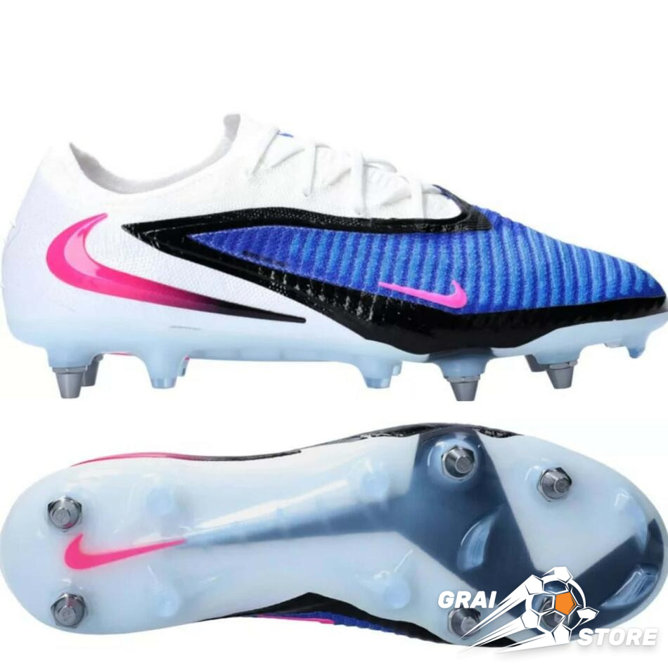 Бутси Nike Phantom 6 Low Elite SG PROMO Racer Blue/Pink Blast/White